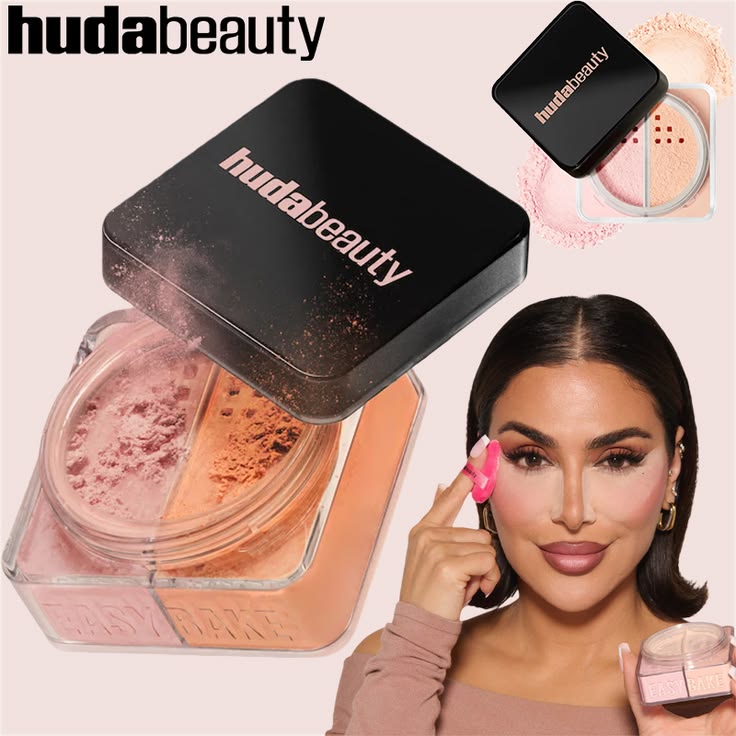 Huda Beauty Easy Bake Duo Loose Powder