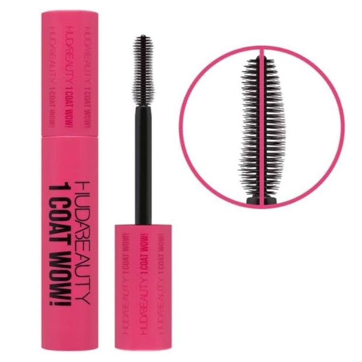 HUDA BEAUTY 1 COAT WOW! EXTRA VOLUMIZING AND LIFTING MASCARA MINI