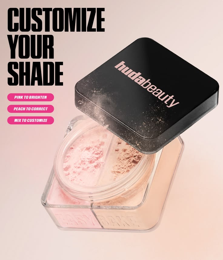 Huda Beauty Easy Bake Duo Loose Powder