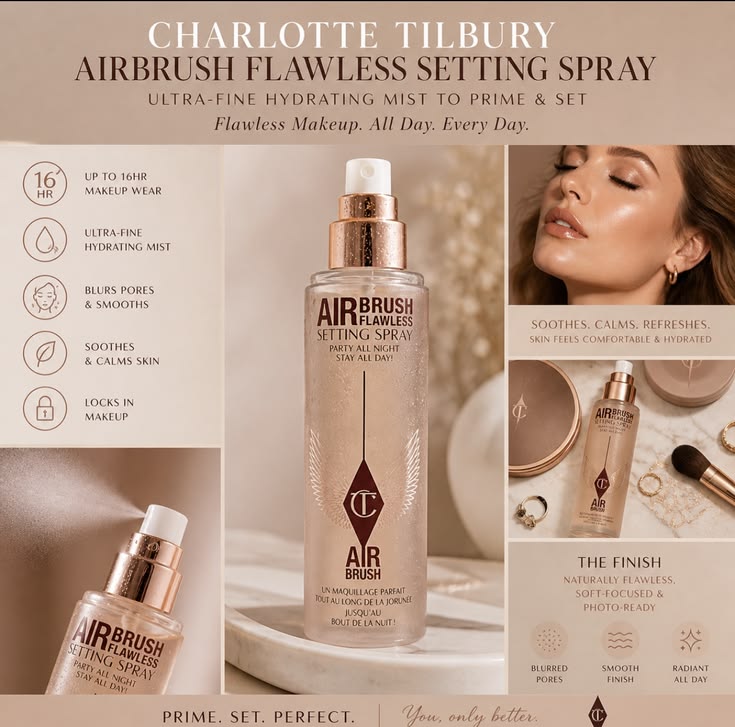 Charlotte tilbury Airbrush Flawless Setting Spray