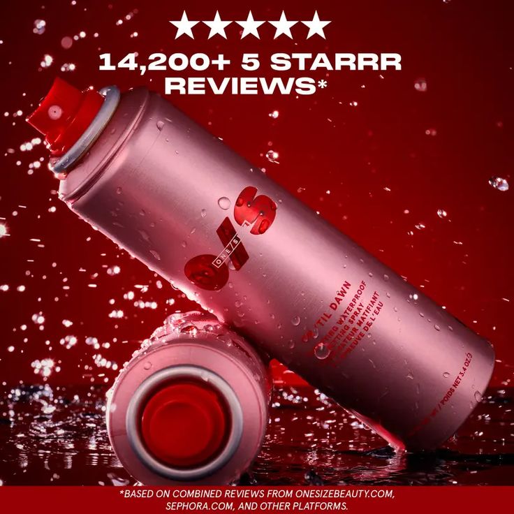 On ‘Til Dawn Mattifying Waterproof Setting Spray