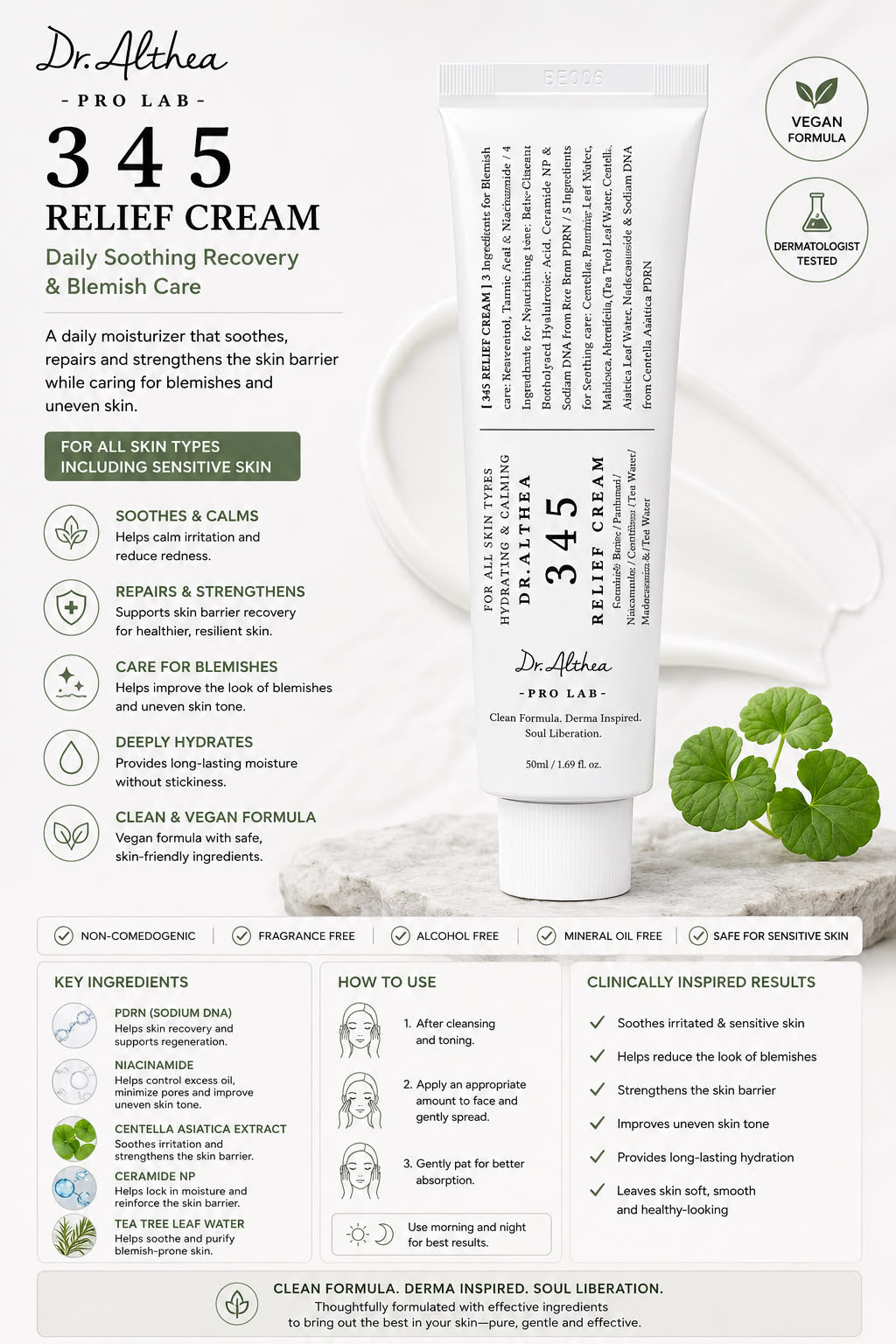 Dr.Althea 345 Relief Cream