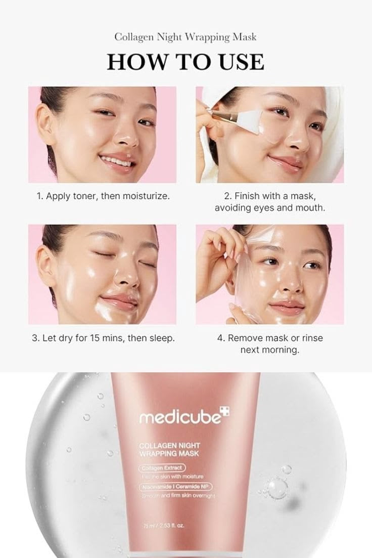 MEDICUBE Collagen Night Wrapping Mask