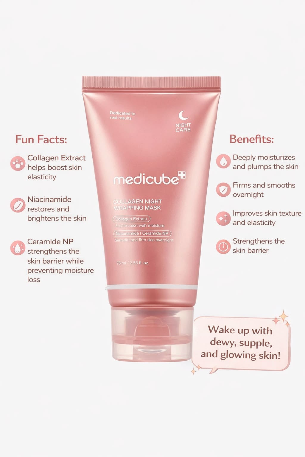 MEDICUBE Collagen Night Wrapping Mask