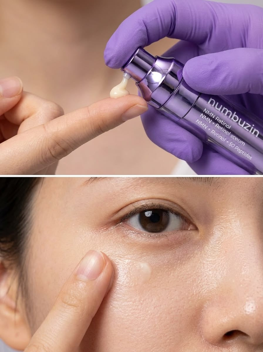 Numbuzin NO 9 NAD+ Retinol volumtox eye cream