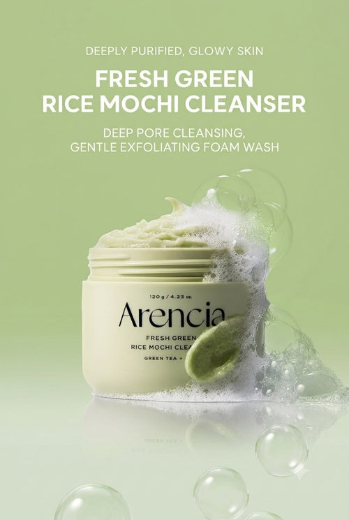 Arencia Fresh green rice mochi cleanser