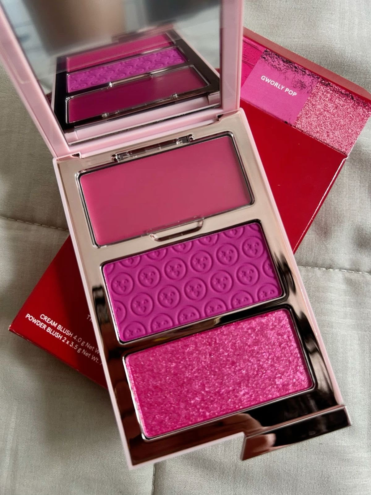 ONE/SIZE Cheek Clapper 3D Blush Trio Palette