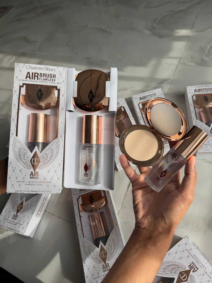 Charlotte tilbury AIRBRUSH FLAWLESS COMPLEXION PERFECTING SET