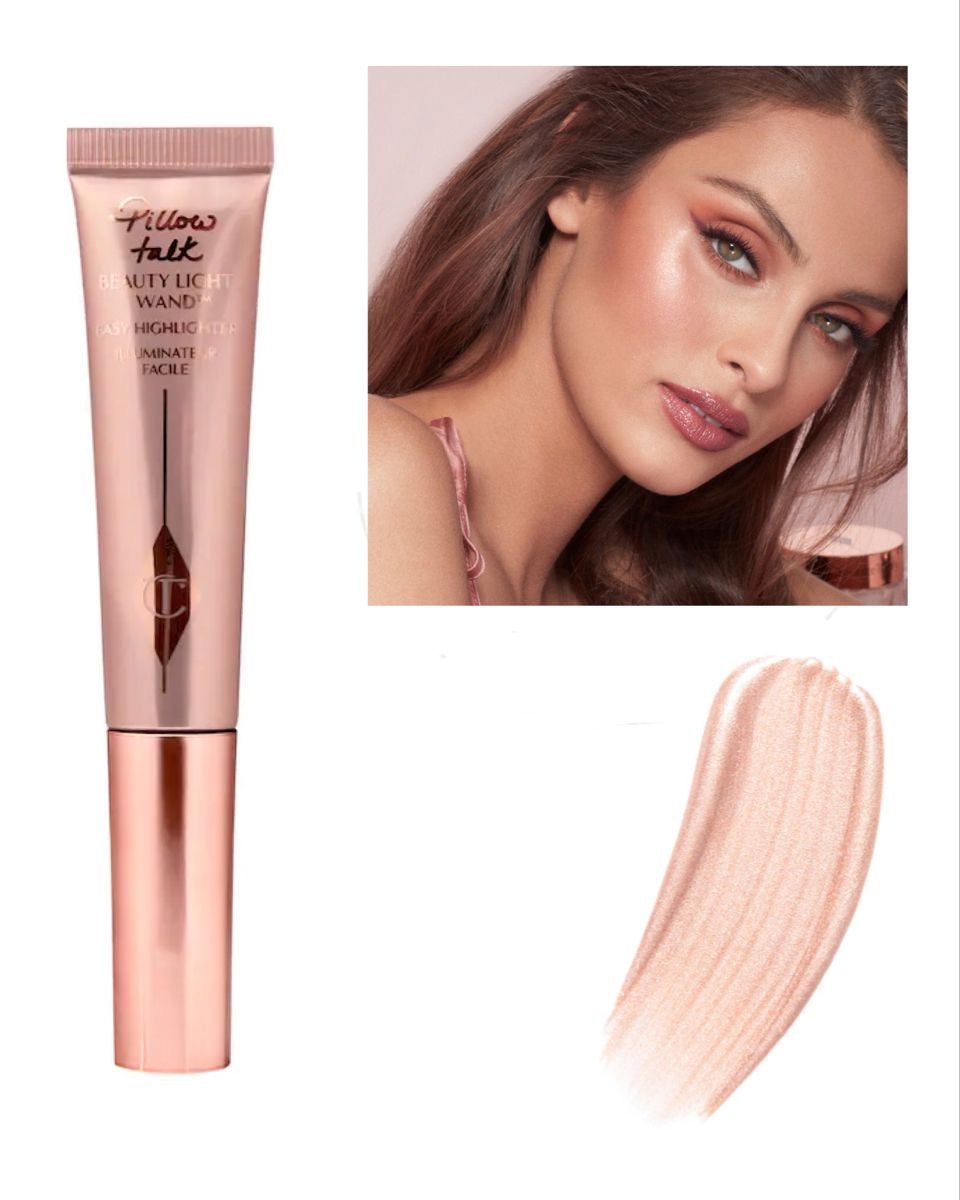 CHARLOTTE TILLBURY PILLOW TALK HIGHLIGHTER BEAUTY LIGHT WAND in Pillow Talk