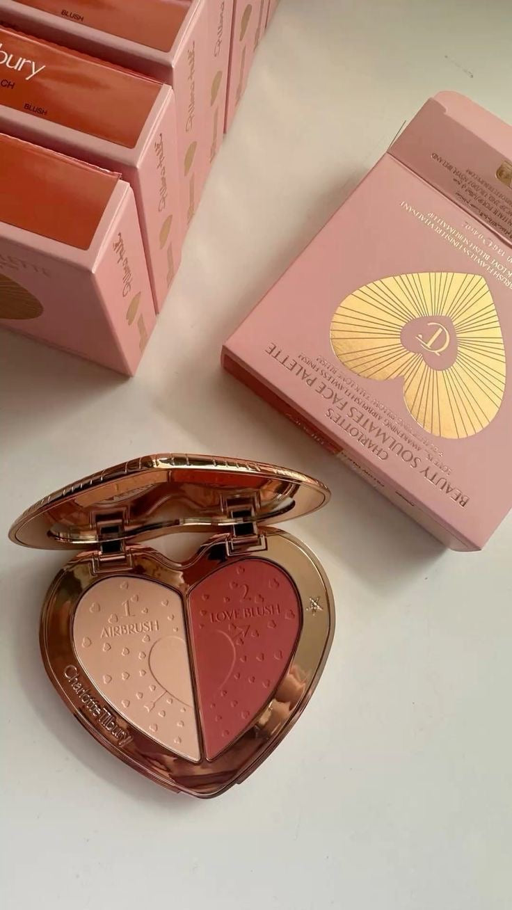 Charlotte Tilbury Pillow Talk Beauty Soulmates Face Palette, Flawless Pink