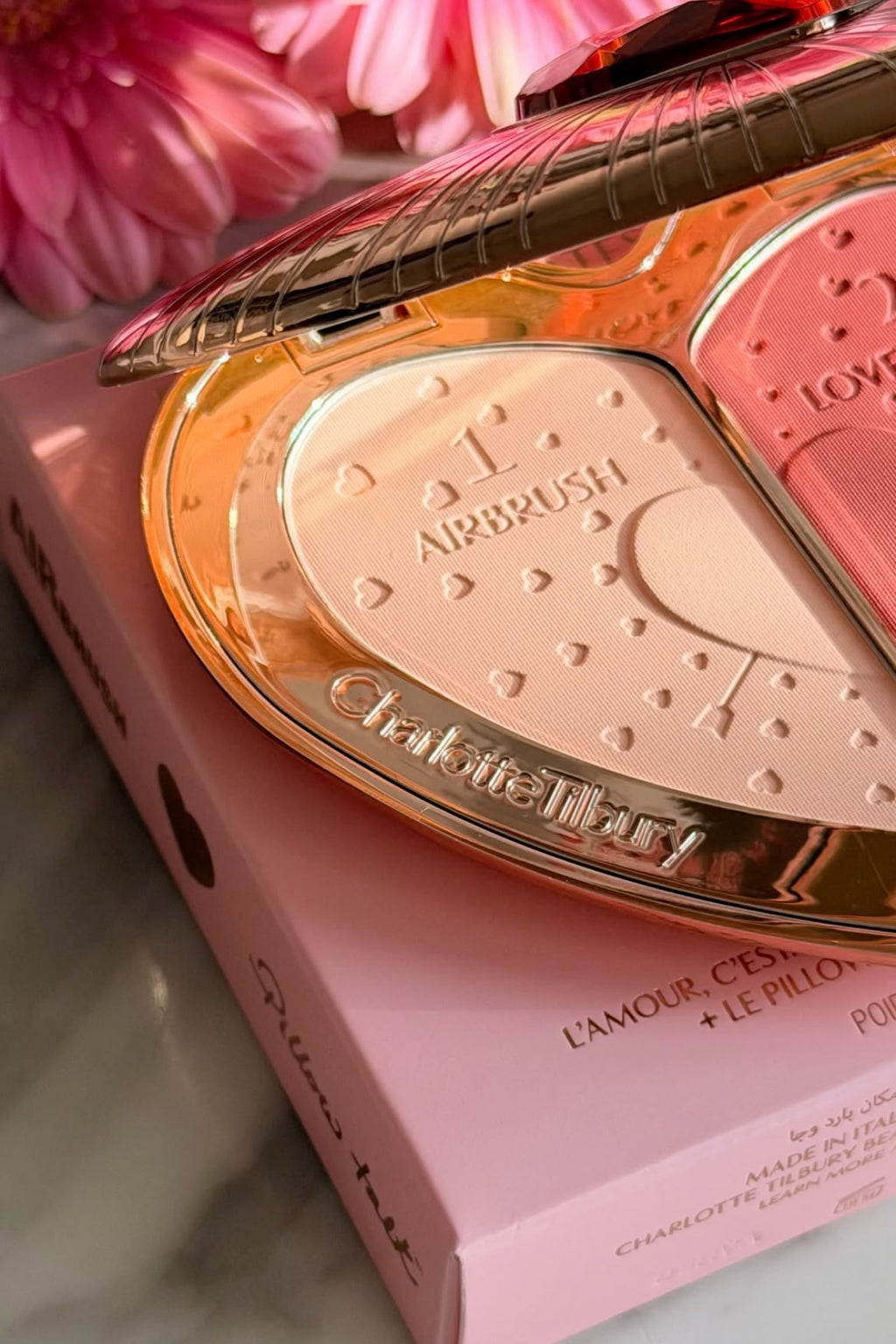 Charlotte Tilbury Pillow Talk Beauty Soulmates Face Palette, Flawless Pink