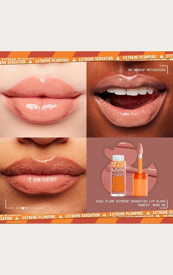 NYX DUCK PLUMP HIGH PIGMENT PLUMPING LIP GLOSS