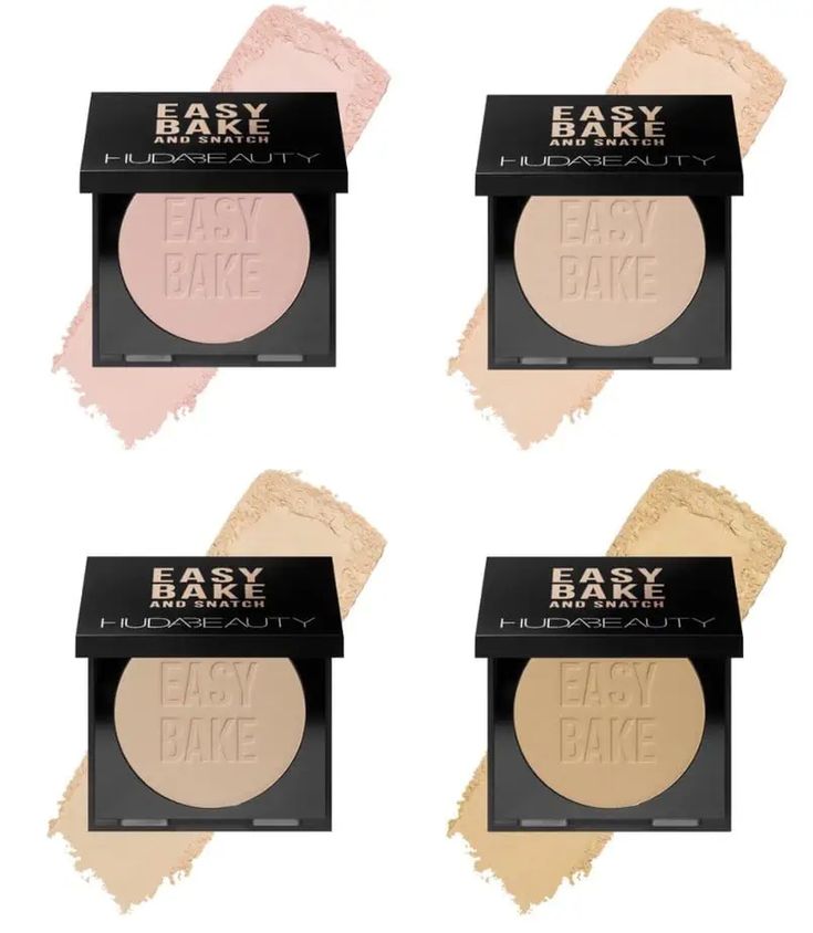 Huda Beauty Easy Bake and Snatch Pressed Brightening and Setting Powder