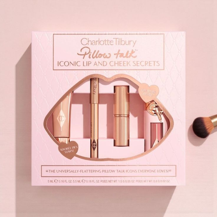 Charlotte tilbury pillow talk iconic lip and cheek secrets